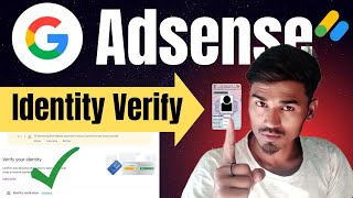 verify your identity  google adsense verify your identity  identity verification adsense [upl. by Bee]