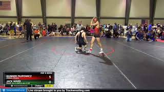 Middle School 110 Gunner Filipowicz Morris Fitness Vs Jack Ward Druid Hills Wrestling Club [upl. by Docilla]