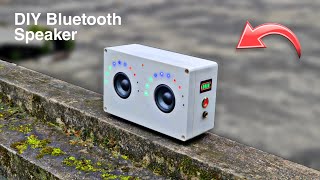 How to Make Bluetooth Speaker at Home  DIY Bluetooth Speaker [upl. by Pogue]