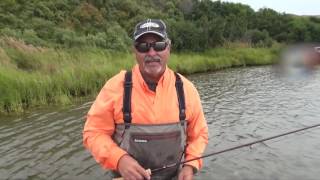 Becharof Rapids Camp  Fishing [upl. by Johnny]