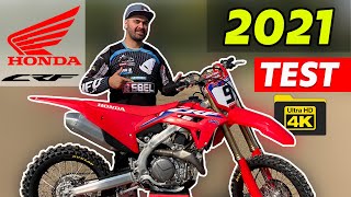 NEW 2021 Honda CRF450R TEST [upl. by Sherrer]