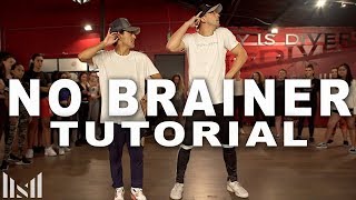 NO BRAINER  Justin Bieber amp Chance The Rapper Dance Tutorial  Matt Steffanina Choreography [upl. by Agueda]