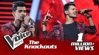 Hashen Dulanjana  Kurullange Thatu කුරුල්ලන්ගේ තටු  Knockouts  The Voice Teens Sri Lanka [upl. by Vita]