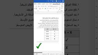 كيفية كتابة علامة صح وخطأ على الـ word الورد؟ [upl. by Aitropal]