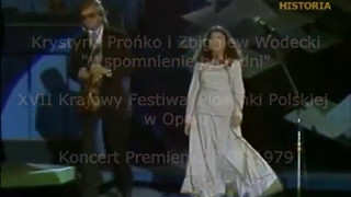 Krystyna Prońko i Zbigniew Wodecki  Wspomnienie tych dni [upl. by Neelya]