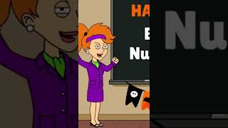 SPOOKY Behavior Number Day Begins funny animation comedy goanimate caillou dora [upl. by Iznek]