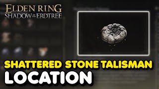 Elden Ring DLC  Shattered Stone Talisman Location Raises Potency of Kicking amp Stomping Skills [upl. by Tayyebeb959]