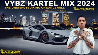 Vybz Kartel Mix 2024  THE UNDISPUTED KING OF DANCEHALL  DJ Treasure [upl. by Atiugram345]