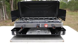 Wanderer LPG Portable Stove with Grill 2 Burner  BCF [upl. by Samaria]