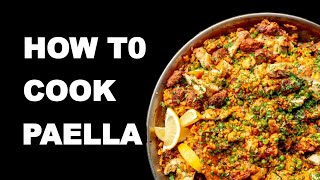 HOW TO COOK PERFECT PAELLA [upl. by Enelime189]