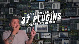 37 Plugins GRATUITOS na Nova Versão do Bundle da Melda Production [upl. by Grayce42]