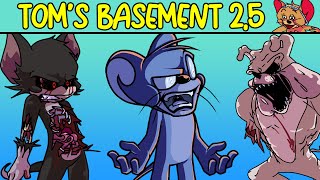 Friday Night Funkin VS Jerry FULL WEEK Toms Basement Show 25 FNF Mod Tom amp Jerry Creepypasta [upl. by Aivon696]