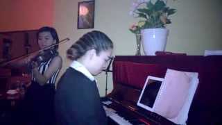 Quan CAFE 42  Ho con Rua  Ht Piano amp Violin Khanh AnampBich Duyen [upl. by Esiocnarf]