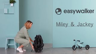 Easywalker Compact Strollers  Miley amp Jackey demos  Travel Strollers [upl. by Arno]