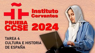 Prueba CCSE 2024 📗 Tarea 4️⃣ NACIONALIDAD ESPAÑOLA 🇪🇸 [upl. by Nilerual]