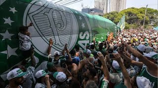 🔴 AO VIVO DO CT DO PALMEIRAS NO EMBARQUE PARA O URUGUAI  QUE FESTA LINDA [upl. by Assilat]