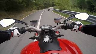 Ducati Streetfighter 848  Strada delle Capute GoPro OnBoard Termignoni Sound 1080p [upl. by Septima956]