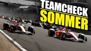 Formel 1 2022 Teamcheck zur Sommerpause  Live QampA [upl. by Karel]