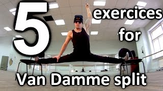 5 Exercises for Van Damme split [upl. by Fernand]