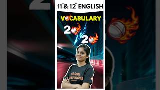 11th 12th English  Vocabulary  Half Yearly 2024 [upl. by Yoccm254]