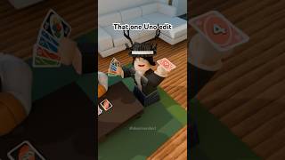 That one Uno Edit in Roblox Edition 😄 Uno in Real Life be like 🤯 uno roblox [upl. by Mauricio]