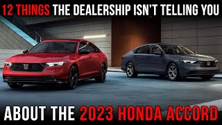 2023 Honda Accord Tips and Tricks [upl. by Aiderfla]