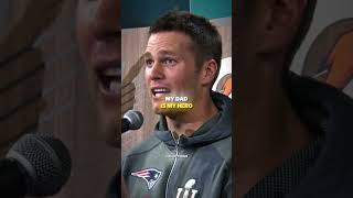 Tom Brady Gets Emotional Talking About His Dad🥹 [upl. by Vachil]