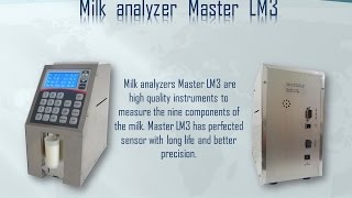 Ultrasonic Milk Analyzer Master LM3 [upl. by Tyra]