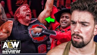 MUY BIZARRO  AEW Fight for the Fallen 2023 REVIEW [upl. by Paten758]