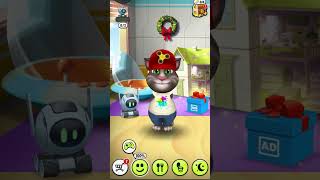 Talking Tom Funny🤣 talkingtom cat [upl. by Ellenuahs]