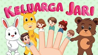 Keluarga Jari  Finger family  Rumah Belajar Anak [upl. by Milore547]