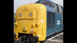 Class 55 Deltic Driving Experience Day [upl. by Nylecyoj]