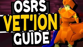 The Ultimate Vetion Boss Guide OSRS Melee Safe Spot [upl. by Leiso]