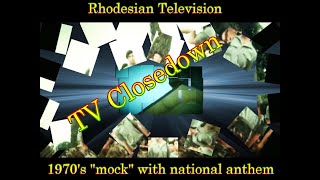 Rhodesian Television Closedown amp National Anthem  quot1970s imagined closedownquot [upl. by Karola30]