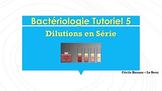 Bactériologie Tutoriel 5  Réaliser des dilutions en série [upl. by Aizat]