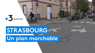 Strasbourg veut devenir aussi une ville pour piétons [upl. by Malvie]