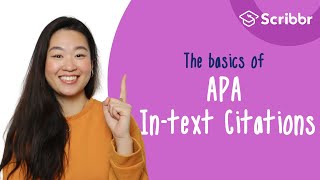 The Basics of APA Intext Citations 6th Edition  Scribbr 🎓 [upl. by Idnib]