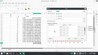 Regresión no lineal con el solver de Libreoffice Calc [upl. by Burkle704]