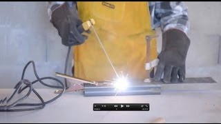 Souder à larc  Tuto bricolage avec Robert pour apprendre la soudure à larc [upl. by Newcomer911]