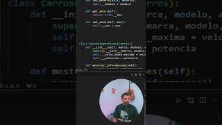 🐍Descomplicando Herança em Python  Aula completa no canal  🤑 shotrs python [upl. by Cheshire]