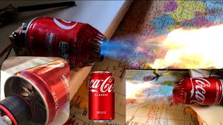 How to make jet engine using soda can  homemade jet engine  diy jet engine [upl. by Yrred]