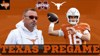 Texas Longhorns  Mississippi State Pregame Show  LIVE From Scholz Garten  Texas Football [upl. by Andryc]