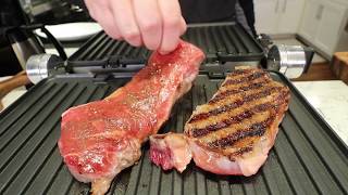 Simple Steak Recipe Electric Grill [upl. by Jeane]