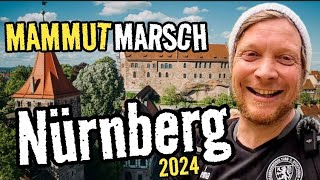 Mammutmarsch Nürnberg 2024  Wandern in der Nürnberger Altstadt  Extremwandern in Franken  Bayern [upl. by Teraj]