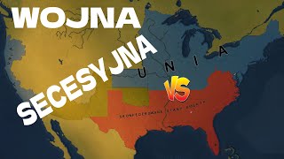 WOJNA SECESYJNA KONFEDERACJA VS UNIA  Age of History II [upl. by Arlana]