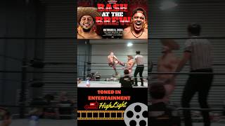 Vinny Pacifico catches Cha Cha Charlie off guard CCW prowrestling wwe aew nxt shorts [upl. by Hairahcez]