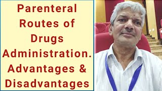 Parenteral Route of Drug AdministrationRoute of Drug Administration Advantage amp Disadvantage IM [upl. by Rutger]