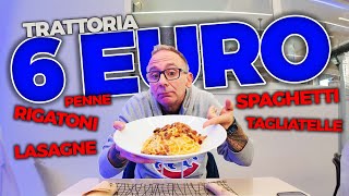 La TRATTORIA più ECONOMICA della ROMAGNA [upl. by Emirac13]