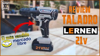 Review TALADRO LERNEN 21V gris TIK2BG [upl. by Notrom]