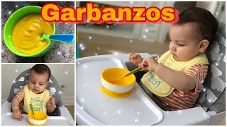 Papilla de Garbanzos  Crema de Garbanzos para Bebés [upl. by Nhepets502]